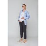 Motherway Hamile Kumaş Pantolon Modern Kesim ile Rahatlık ve Şıklığı Bir Arada Sunar - 44 - Lacivert