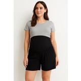 motherway maternity Hamile keten pamuklu şort