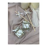 Motif Aksesuar Nikah, Nişan,söz,bebek Hediyelik Oda Kokusu 50cc -25 Adet Bambu Çubuklu