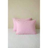 Motif Mağaza 2'Li Yastık Kılıfı | %100 Pamuk Saten | 50X70 Cm Pembe 50 X 70