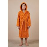 Motif Mağaza *İHRAÇ FAZLASI* %100 Pamuk Kapüşonlu Cepli Unisex Çocuk Bornozu -Hafif Kusurludur- MTF-50361