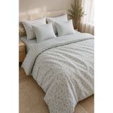 Motif Tekstil %100 PAMUK SATEN Çift Kişilik Nevresim Takımı (Nevresim, Çarşaf, 2'li Yastık Kılıfı, 2'li Kırlent Kılıfı)