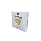 MOTİFİLLA 4 NUMARA KAHVE FİLTRE KAĞIDI 80 ADET KRAFT RENK ( KAHVERENGİ ) NO:4