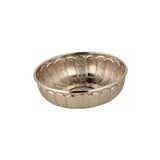 Motifli Otantik Hamam Tası 20 Cm Gümüş