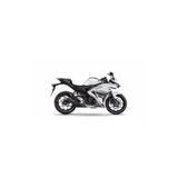Motiker 2017 Beyaz Yamaha YZF- R25 Sağ Yan Grenaj Sticker Modeli