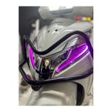 Motiker Honda Activa Motosiklet FAR Sticker Set Mor Renk