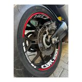 Motiker Honda Cbr 650R Jant içi Yazı&Jant Şerit Sticker Model
