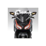 Motiker Honda Forza 2023-2024-2025 Yılları Uyumlu Kırmızı Far Filmi Far Tasarım Sticker
