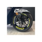 Motiker HONDA FORZA 250 Jant İç & Dış Sticker Etiket Modeli Set
