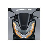 Motiker Honda PCX Ön Far Kaşı Tasarımı Şeffaf Sticker Turuncu