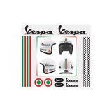 Motiker Piaggio Vespa Kask Sticker Etiket Modeli