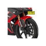 Motiker QJMOTOR RKS SRK125R ÖN ÇAMURLUK SAĞ SOL MAT KARBON STİCKER KAPLAMA ETİKET MODELİ