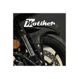 Motiker Yamaha YZF-R25 2019-2025 Model Ön Çamurluk Parlak Karbon Kaplama Sticker Etiket Modeli