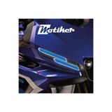 Motiker Yamaha YZF-R25 Far Sticker Far Folyo Renkli Açık Mavi