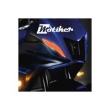 Motiker Yamaha YZF-R7 Far Sticker Far Folyo Renkli Turuncu