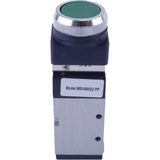 Motion Pnömatik 1/4" Mekanik Kontrollü Valf 3/2 Buton Yay (Düz Tip) - Buton Yay Düz Tip