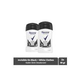 Motion Sense Kadın Stick Deodorant Invisible On Black + White Clothes 40 g X 2 Adet