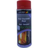 Motip 300°C Isıya Dayanıklı Kırmızı Sprey Boya 400 ml Yüksek Yapışma Özelliği ile