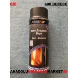 Motip 600 Derece Isıya Dayanıklı Eksoz Ve Soba Boyası Sprey Gri