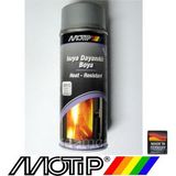 Motip 690°C Isıya Dayanıklı Gümüş Boya 400 ml Mükemmel Yapışma ve Benzin Dayanıklılığı
