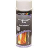 Motip Beyaz Isıya Dayanıklı Sprey Boya 500°C Yüksek Sıcaklık Dayanımı ile Kolay Uygulama