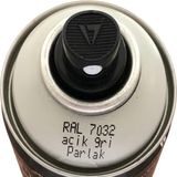 Motip Carat Ral 7032 Sprey Boya 400ML - Parlak Açık Gri - 1 Adet - Çok Renkli