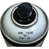 Motip Carat Ral 7035 Sprey Boya 400ML - Parlak Gri - 1 Adet - Çok Renkli