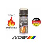 Motip Isıya Dayanıklı Sprey Boya 500 Cc Antrasit Gri 400 Ml