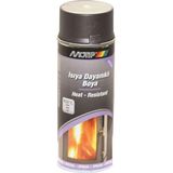 Motip Isıya Dayanıklı Yanmaz Mat Soba Egzoz Mangal Fırın Boyası 400 ml 600°C Renk Kapaklı