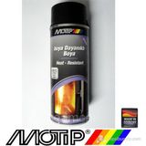Motip Siyah Isıya Dayanıklı Boya 400 ml 690 Derece Yüksek Kapatıcılık ve Kolay Uygulama