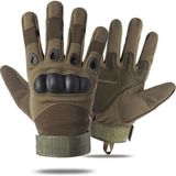Motiva 511 Model Taktik Combat Motosiklet Bisiklet Outdoor Sport Korumalı (Tam Parmak) Eldiven - XL - Bej