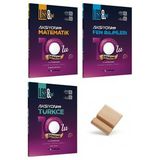 Motivasyon LGS Matematik Fen ve Türkçe Aksiyon 10 lu Genel Deneme 3lü Set + Telefon Standı