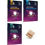 Motivasyon Yayınları Motivasyon Lgs Matematik Fen ve Türkçe Aksiyon 10 Lu Genel Deneme 3lü Set + Telefon Standı
