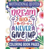 Motivational Quotes Coloring Book