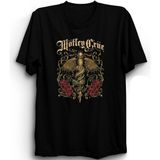 Mötley Crüe, Rock Metal Müzik Grubu, Unisex, Siyah %100 Pamuk Tişört - 5XL