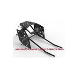 Moto Eay Çanta Demiri+Yan Çanta Demir 3Lü Set Topcase 2017-24 Bajaj Dominar 400 -D250