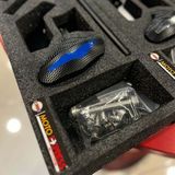 Moto Express Suzuki Gsx-R 1300 Hayabusa Gen3 2021-2025 Uyumlu Motor Koruma Takozu - Mavi
