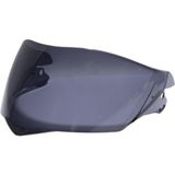 Moto Prime Beon Siyah Çene Açılır Vizörlü Kask Camı [B700 Model] - 1 - Siyah - Açık Gri - Kırmızı