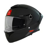 Moto Prime Kask mt Thunder 4 Tek Renk - Siyah