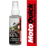 Moto Quick Motoquick Motosiklet Nano Yağmur ve Su Kaydırıcı, Kask Vizörü Su Itici 100 ml