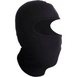 MOTO YC Maske Balaklava Ince Düz Siyah - Standart