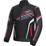 Motoanl Full Korumalı Motosiklet Montu 4 Mevsim Deri ve Maxdura 600-D Kumaş Erkekler İçin - 2XL