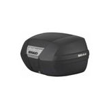 Motoanl Motosiklet Arka Çanta Karbon Desen Scooter Motor Tur Çantası Siyah 44 Lt