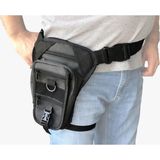 Motoanl Motosiklet Bel Bacak Çantası Impertex Kumaş 5 Fermuarlı Silah Kılıflı Motor Çanta