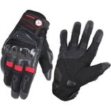 Motoanl Motosiklet Eldiveni Karbon Full Koruma Aşınmaya Karşı Dirençli Esnek Kumaş Lady Motor Eldiveni
