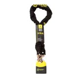 Motoanl Motosiklet K-Bloc 200 Cm Zincir Kilit Kesilmeye Dayanıklı Motor Kilidi 2Mt
