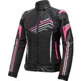 Motoanl Motosiklet Kadın Montu 4 Mevsim Maxdura 600-D Dayanıklı Kumaş Ve Deri Women Motor Mont