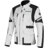 Motoanl Motosiklet Kadın Montu 4 Mevsim Uzun Oxford 600-D Dayanıklı Kumaş Women Motor Mont Grey