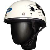 Motoanl Motosiklet Kaskı Abs Materıal Yarım Chopper Model Kask Vespa Scooter Whıte - Standart