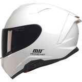 Motoanl Motosiklet Kaskı Full Face Double Güneş Vizörlü Ece 22.06R Motor Kask White - Beyaz